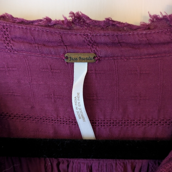 Free People fuchsia pink  maxi dress - Picture 7 of 10